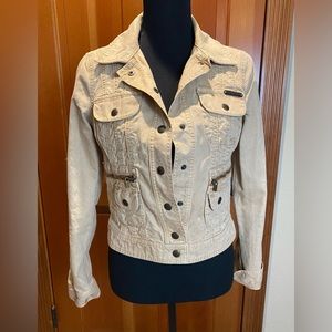 See by Chloe Tan Jean Jacket. Size 6